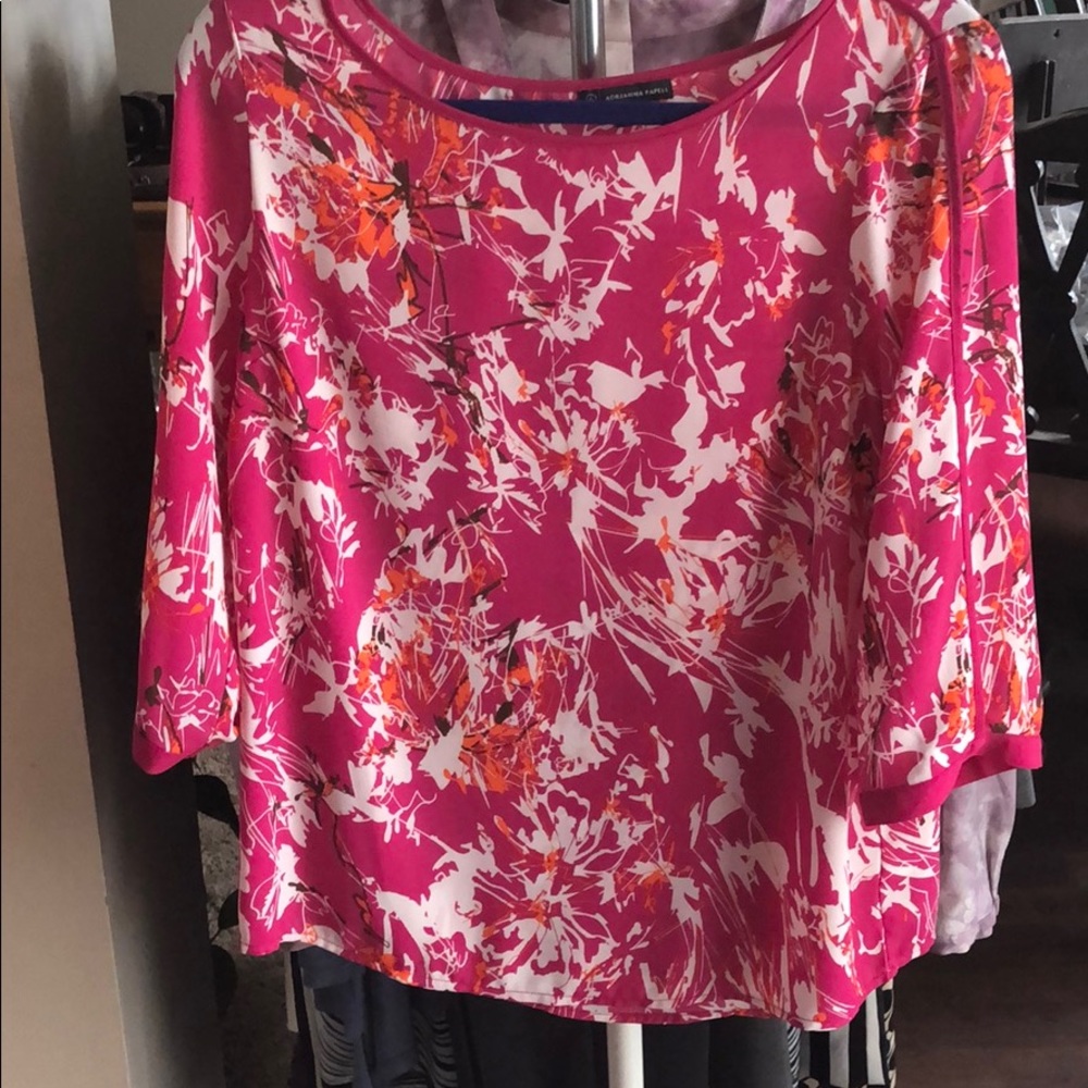 floral print blouse
